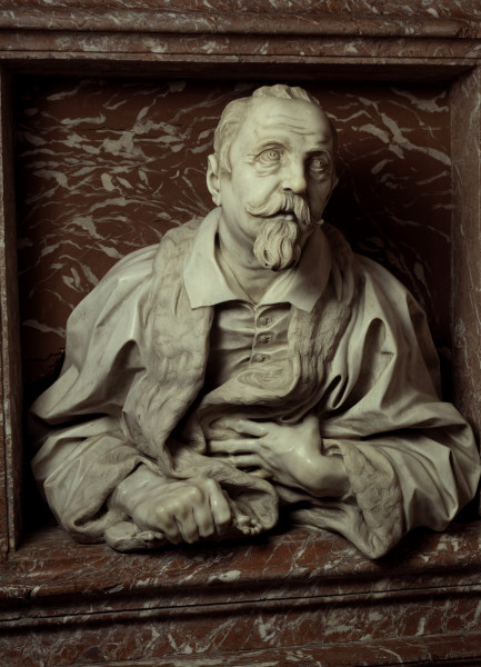 Bernini / Sculpture of Gabriello Fonseca von Gianlorenzo Bernini