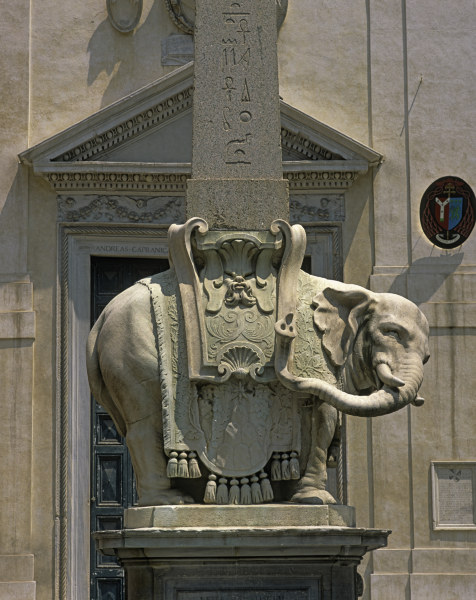 Rom, Elefant von Gianlorenzo Bernini