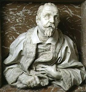Bust of Gabrielle Fonseca (doctor of Pope Innocent X) from the Fonseca Chapel