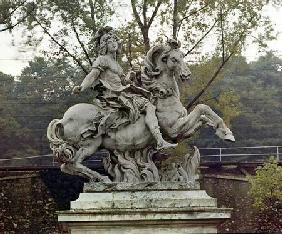 Equestrian Portrait of Louis XIV (1638-1715)