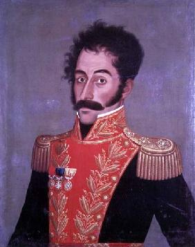 Simon Bolivar (1783-1830), portrait c.1820