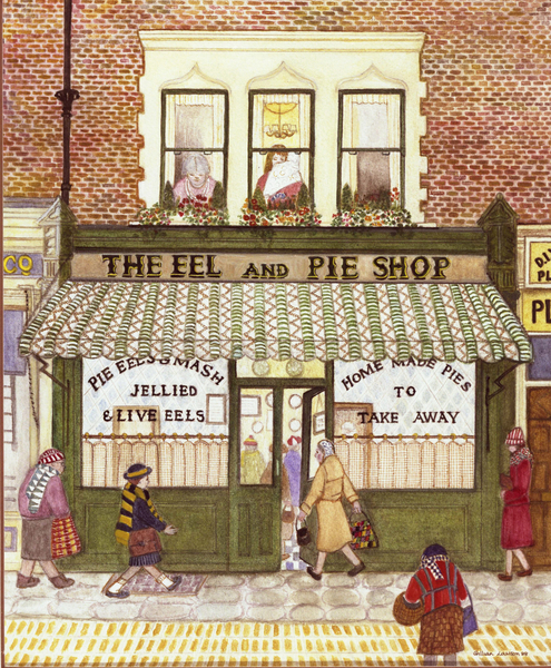 The Eel and Pie Shop von  Gillian  Lawson