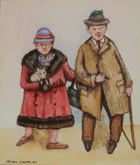 Elderly Couple 1985