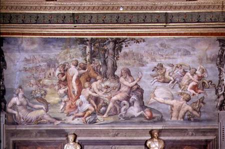 The Early Fruits of the Earth offered to Saturn von Giorgio Vasari