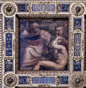 Allegory of the Mugello region from the ceiling of the Salone dei Cinquecento 1565