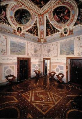 View of the Sala di Cosimo I 1556