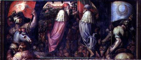 The Union of Florence and Fiesole from the ceiling of the Salone dei Cinquecento von Giorgio Vasari