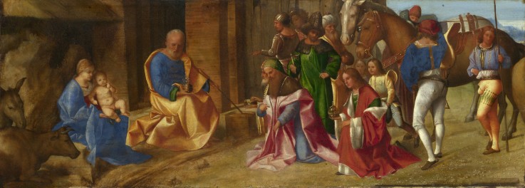 Die Anbetung der Könige von Giorgione