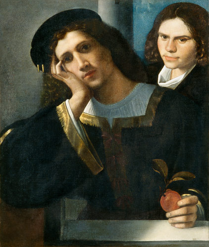 Double Portrait von Giorgione (eigentl. Giorgio Barbarelli oder da Castelfranco)