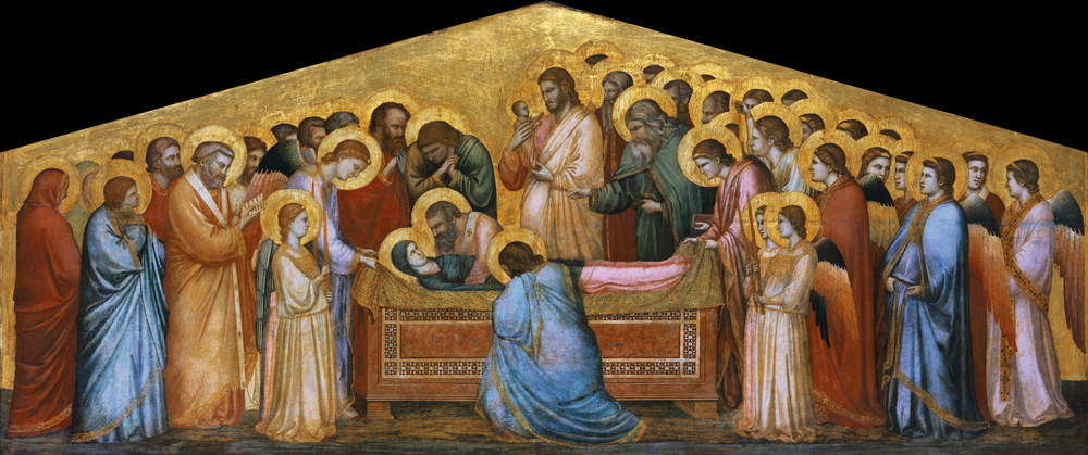 Die Grablegung Mariae. Um 1310 von Giotto (di Bondone)