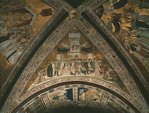 Allegorie des Keuschheit von Giotto (di Bondone)