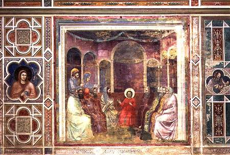 Christ Among the Doctors von Giotto (di Bondone)
