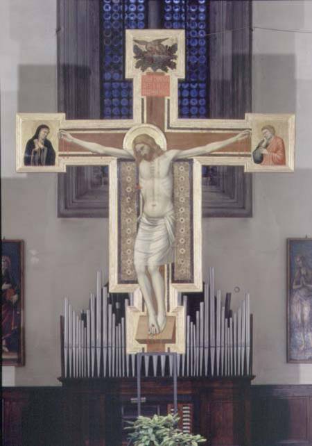 Crucifixion (panel) von Giotto (di Bondone)