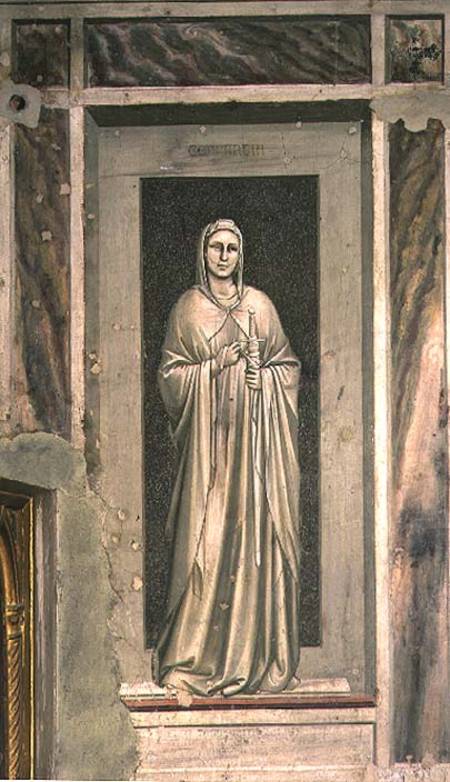 Temperance von Giotto (di Bondone)