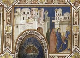 Die Heimkehr des zwoelfjaehrigen Jesus mit Maria und Josef nach Nazareth 1315