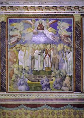 Der Tod des hl. Franziskus von Assisi 1295