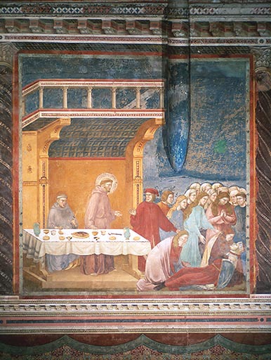 Der Tod des Ritters von Celano von Giotto (di Bondone)