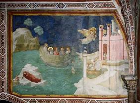Die Landung der Heiligen Maximin, Lazarus, Cedonius und Maria Magdalena in Marseille 1320