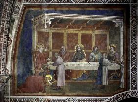 Christus und Maria Magdalena im Hause des Pharisaeers 1320
