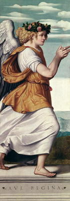 An Angel (panel) von Giovanni Battista Moroni