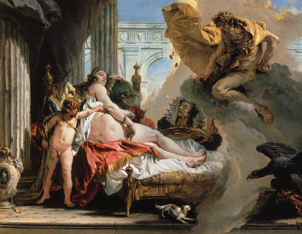 Danae von Giovanni Battista Tiepolo