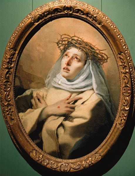 G.B.Tiepolo, Hl.Katharina von Siena von Giovanni Battista Tiepolo