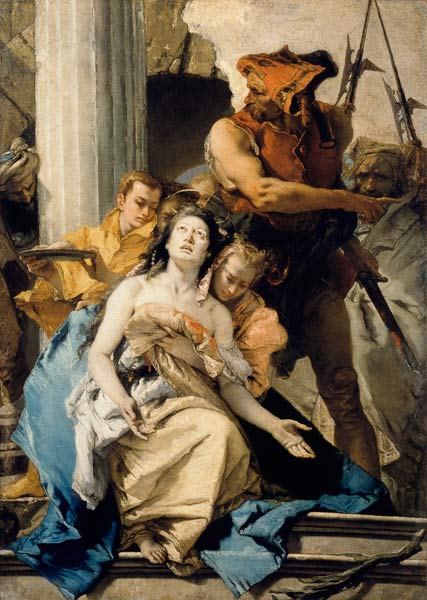 G.B.Tiepolo, Martyrium der Hl.Agathe von Giovanni Battista Tiepolo