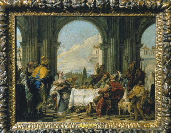 G.B.Tiepolo, Gastmahl der Kleopatra von Giovanni Battista Tiepolo