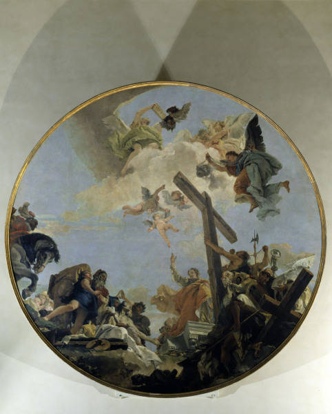 G.B.Tiepolo, Verherrlichung des Kreuzes von Giovanni Battista Tiepolo