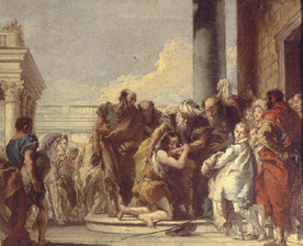 Die Heimkehr des Verlorenen Sohnes von Giovanni Battista Tiepolo
