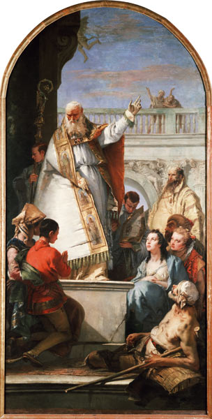 Miracle of St. Patrick von Giovanni Battista Tiepolo