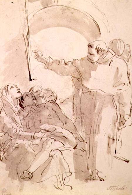 The Miracle of St. Anthony of Padua von Giovanni Battista Tiepolo