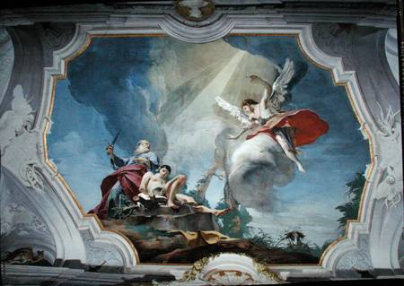 The Sacrifice of Abraham von Giovanni Battista Tiepolo