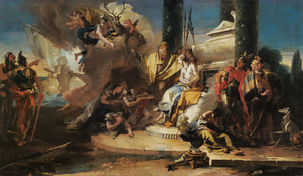 The Sacrifice of Iphigenia von Giovanni Battista Tiepolo