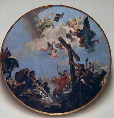The Discovery of the True Cross and St. Helena, c.1740 (oil on canvas) von Giovanni Battista Tiepolo
