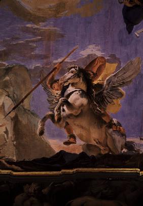 G.B.Tiepolo, Bellerophon auf Pegasus