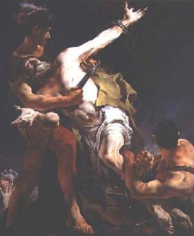 The Martyrdom of St. Bartholomew 1722