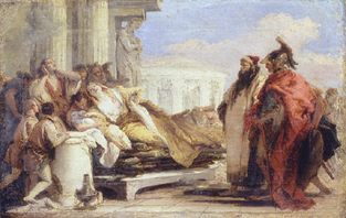 Der Tod der Dido von Giovanni Battista Tiepolo