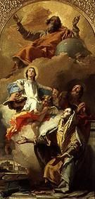 Die Vision der hl. Anna. von Giovanni Battista Tiepolo