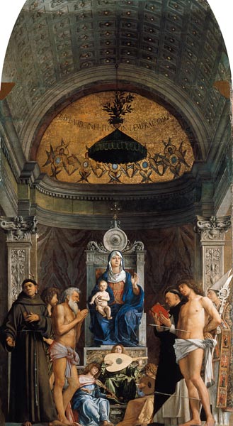 Giovanni Bellini, Sacra Conversazione von Giovanni Bellini