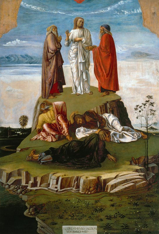 Verklärung Christi von Giovanni Bellini