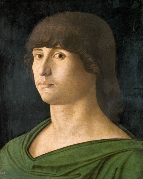 Bildnis junger Mann von Giovanni Bellini