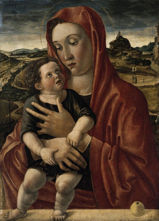 Madonna mit dem Kinde von Giovanni Bellini