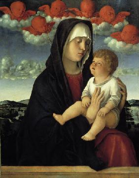 Giovanni Bellini, Maria mit Kind...