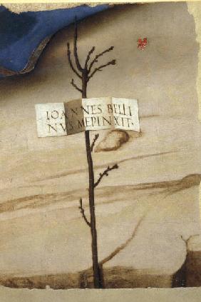 Giovanni Bellini, Signatur