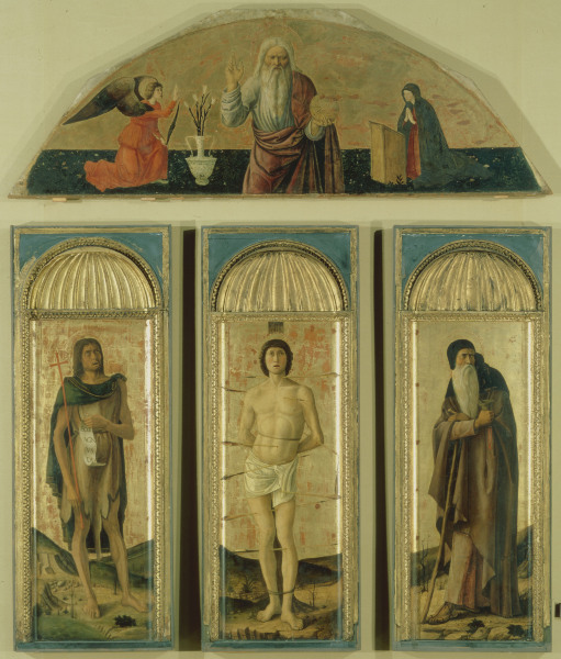 Tripychton des Hl.Sebastian von Giovanni Bellini