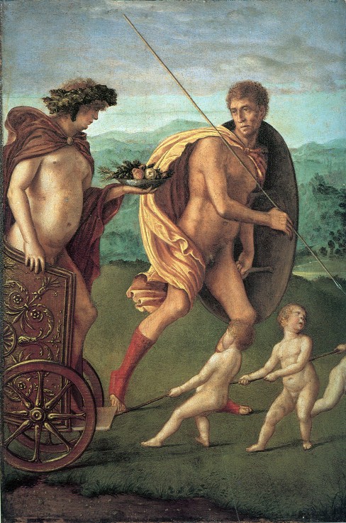 Vier Allegorien: Beharrlichkeit von Giovanni Bellini