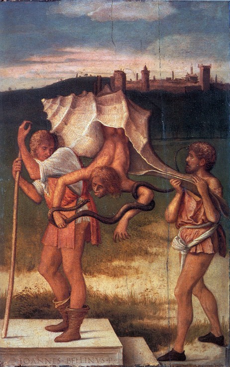 Vier Allegorien: Neid von Giovanni Bellini