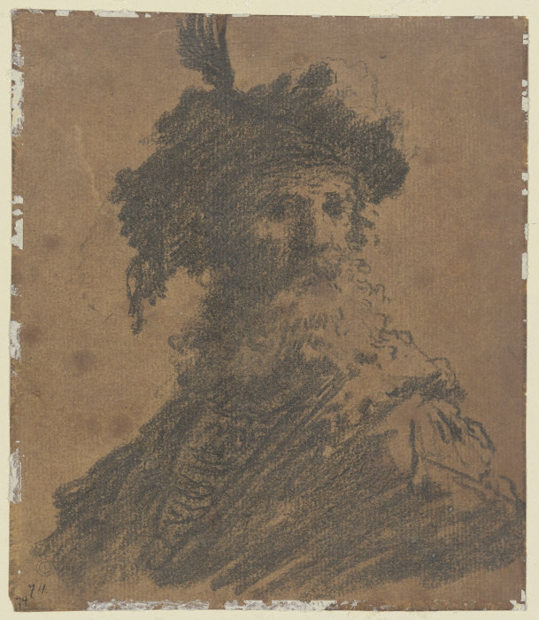 Brustbild eines italienischen Edelmannes von Giovanni Benedetto Castiglione