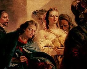 Christus und die Ehebrecherin von Giovanni Domenico Tiepolo